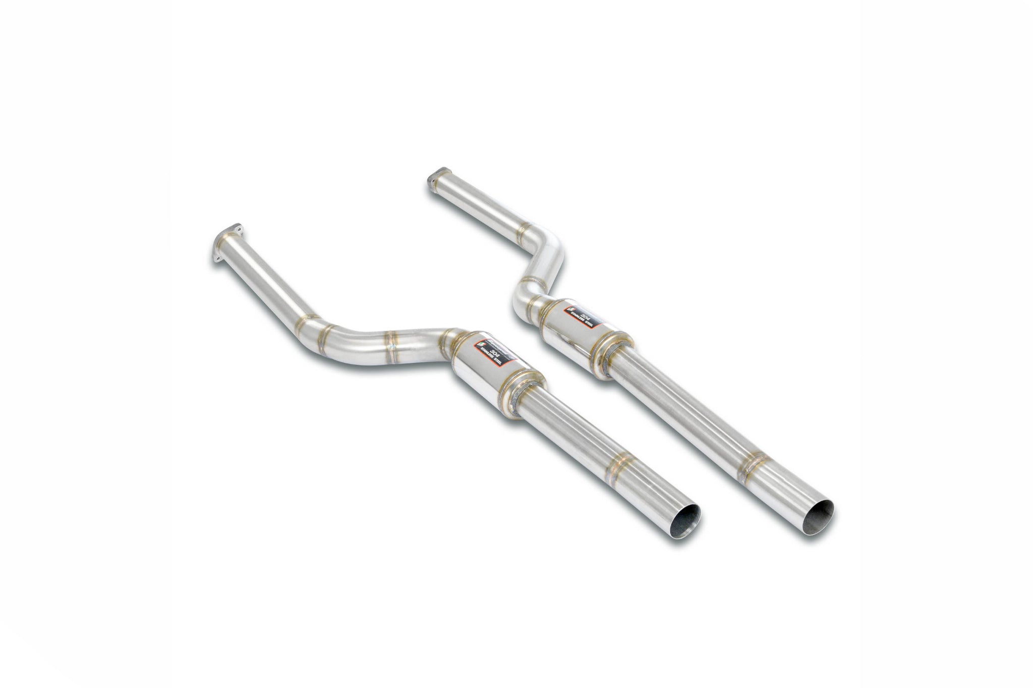 Supersprint Resonated Front Pipes - BMW G90 M5 - Evolve Automotive